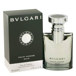 Bvlgari Pour Homme Soir Cologne by Bvlgari Cologne 1 oz Eau De Toilette Spray