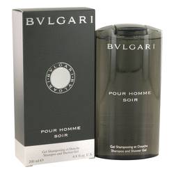 Bvlgari Pour Homme Soir Cologne by Bvlgari Cologne 6.7 oz Shower/Shampoo Gel