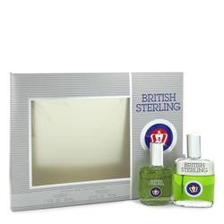 British Sterling Cologne by Dana -- Gift Set - 1 oz Cologne Spray + 2.5 oz After Shave