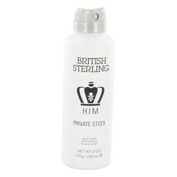 British Sterling Him Private Stock Cologne by Dana Cologne 6 oz Body Spray