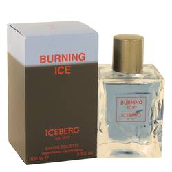 Burning Ice Cologne by Iceberg Cologne 3.3 oz Eau De Toilette Spray