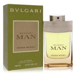 Bvlgari Man Wood Neroli Cologne by Bvlgari 3.4 oz Eau De Parfum Spray