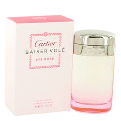 Baiser Vole Lys Rose Perfume by Cartier Perfume 3.3 oz Eau De Toilette Spray