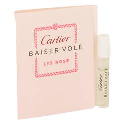 Baiser Vole Lys Rose Perfume by Cartier Perfume 0.05 oz Vial (sample)