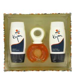 Bijan Perfume by Bijan -- Gift Set - 2.5 oz Eau De Toilette Spray + 3.3 oz Body Cream + 3.3 oz Body Polish