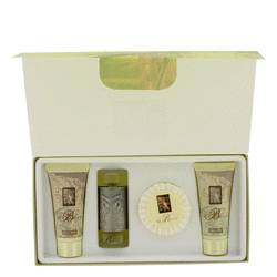 Bellagio Perfume by Bellagio Perfume -- Gift Set - .2 oz Eau De Parfum + .68 oz Body Lotion + .68 oz Shower Gel + .8 oz Soap