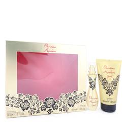 Glam X Perfume by Christina Aguilera Perfume -- Gift Set - 1 oz Eau De Parfum Spray + 5 oz Shower Gel