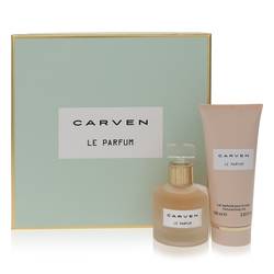 Carven Le Parfum Perfume by Carven -- Gift Set - 1.7 oz Eau De Parfum Spray + 3.4 oz Body Milk