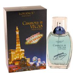 Casanova In Vegas Cologne By Lovance, 3.4 Oz Eau De Toilette Spray For Men