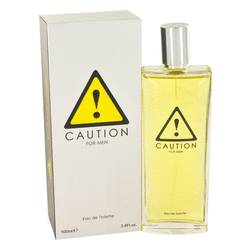 Caution Cologne by Kraft Cologne 3.4 oz Eau De Toilette Spray
