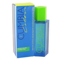 Colors Cumbia Cologne by Benetton Cologne 3.4 oz Eau De Toilette Spray