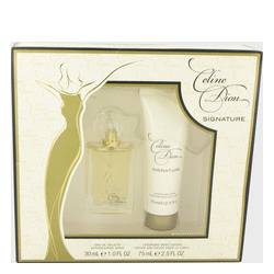 Celine Dion Signature Perfume by Celine Dion Perfume -- Gift Set - 1 oz Eau De Toilette Spray + 2.5 oz Body Lotion