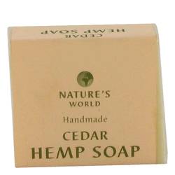 Nature's World Perfume by Nature's World Perfume 100g Cedar Handmade Hemp Soap