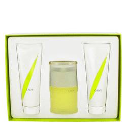 Calyx Perfume by Clinique Perfume -- Gift Set - 1.7 oz Exhilarating Fragrance Spray + 3.4 oz Exhilarating Body Lotion + 3.4 oz Exhilarating Shower Gel