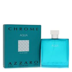 Chrome Aqua Cologne by Azzaro 3.4 oz Eau De Toilette Spray