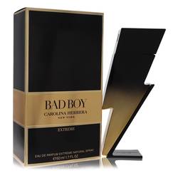 Bad Boy Extreme Cologne by Carolina Herrera 1.7 oz Eau De Parfum Spray
