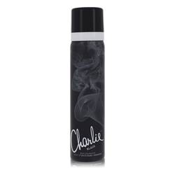 Charlie Black Perfume by Revlon 2.5 oz Body Fragrance Spray