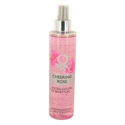 Cheering Rose Perfume By Benetton, 8.4 Oz Body Mist For Women