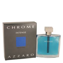 Chrome Intense Cologne By Azzaro, 3.4 Oz Eau De Toilette Spray For Men