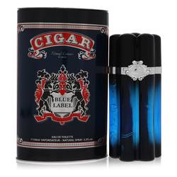 Cigar Blue Label Cologne by Remy Latour 3.3 oz Eau De Toilette Spray