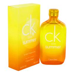 Ck One Summer Perfume by Calvin Klein 3.4 oz Eau De Toilette Spray (2010 Yellow)