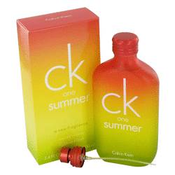 Ck One Summer Perfume by Calvin Klein 3.4 oz Eau De Toilette Spray (2005 Yellow and Orange)