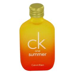 Ck One Summer Perfume by Calvin Klein 0.5 oz Eau De Toilette (unboxed 2005 Yellow and Orange)