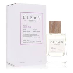 Clean Reserve Velvet Flora Perfume by Clean 3.4 oz Eau De Parfum Spray