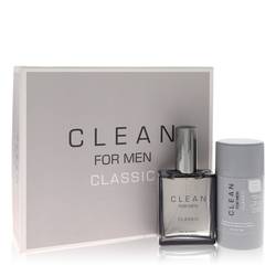 Clean Men Cologne by Clean Cologne -- Gift Set - 2.14 oz Eau De Toilette Spray + 2.6 oz Deodorant Stick