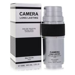 Camera Long Lasting Cologne By Max Deville, 3.4 Oz Eau De Toilette Spray For Men