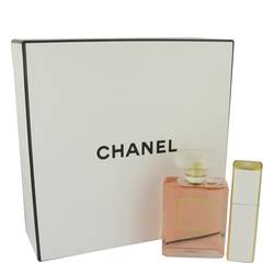 Coco Mademoiselle Perfume by Chanel -- Gift Set - 3.4 oz Eau De Toilette Spray + 0.7 oz Mini EDT Spray