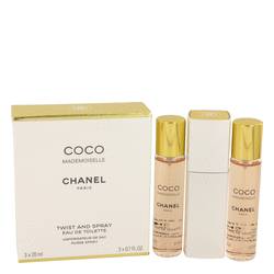 Coco Mademoiselle Perfume by Chanel 3 x 21 ml Mini EDT Spray