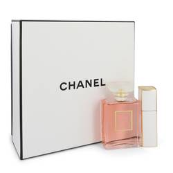 Coco Mademoiselle Perfume by Chanel -- Gift Set - 3.4 oz Eau De Parfum Spray + 0.7 oz Mini EDP Spray