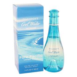 Cool Water Pure Pacific Perfume by Davidoff Perfume 3.4 oz Eau De Toilette Spray (Limited Edition)