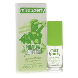 Miss Sporty Pump Up Booster Perfume By Coty, .375 Oz Sparkling Mimosa & Jasmine Accord Eau De Toilette Spray For Women