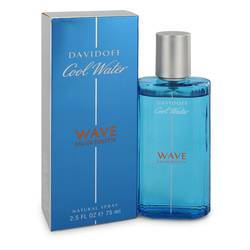 Cool Water Wave Cologne by Davidoff 2.5 oz Eau De Toilette Spray