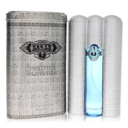 Cuba Prestige Platinum Cologne by Fragluxe 90 ml Eau De Toilette Spray