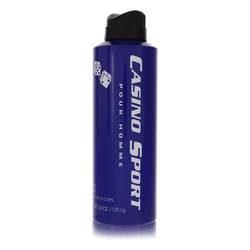 Casino Sport Cologne by Casino Perfumes Cologne 6 oz Body Spray (No Cap)