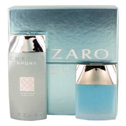 Chrome Sport Cologne by Azzaro Cologne -- Gift Set - 1.7 oz Eau De Toilette Spray + 6.7 oz Icy Shower Gel