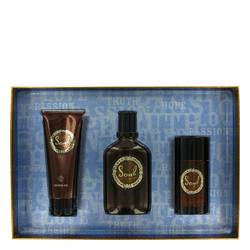 Curve Soul Cologne by Liz Claiborne Cologne -- Gift Set - 3.4 oz Cologne Spray + 3.4 oz After Shave Balm + 2.6 oz Deodorant Stick