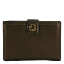 Miss Rocaille Perfume by Caron Perfume -- Brown Leather Clutch Purse