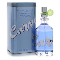 curve perfume blue bottle