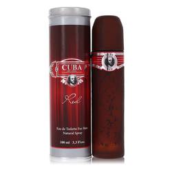 Cuba Red Cologne by Fragluxe 3.4 oz Eau De Toilette Spray