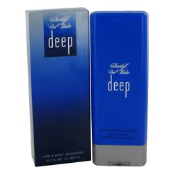 Cool Water Deep Cologne by Davidoff Cologne 6.7 oz Shower Gel Hair & Body Shampoo