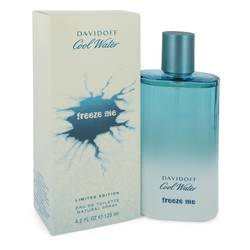 Cool Water Freeze Me Cologne by Davidoff Cologne 4.2 oz Eau De Toilette Spray