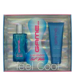 Cool Water Game Perfume by Davidoff Perfume -- Gift Set - 1.7 oz Eau De Toilette Spray + 2.5 oz Body Lotion