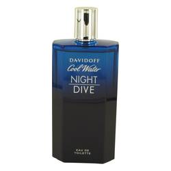 Cool Water Night Dive Cologne by Davidoff Cologne 6.7 oz Eau De Toilette Spray (Limiited Edition unboxed)