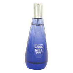 Cool Water Night Dive Perfume By Davidoff, 2.7 Oz Eau De Toilette Spray (tester) For Women