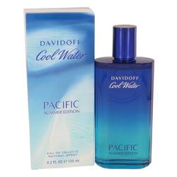 Cool Water Pacific Summer Cologne By Davidoff, 4.2 Oz Eau De Toilette Spray For Men