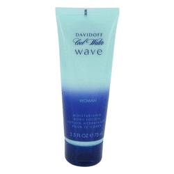 Cool Water Wave Body Lotion By Davidoff, 2.5 Oz Body Lotion For Women